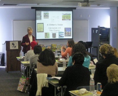 Kay Presenting at Bucks IU