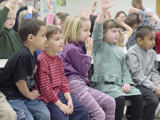 Children at Assembly